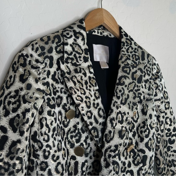 Rachel Parcell leopard print blazer jacket - Picture 4 of 7